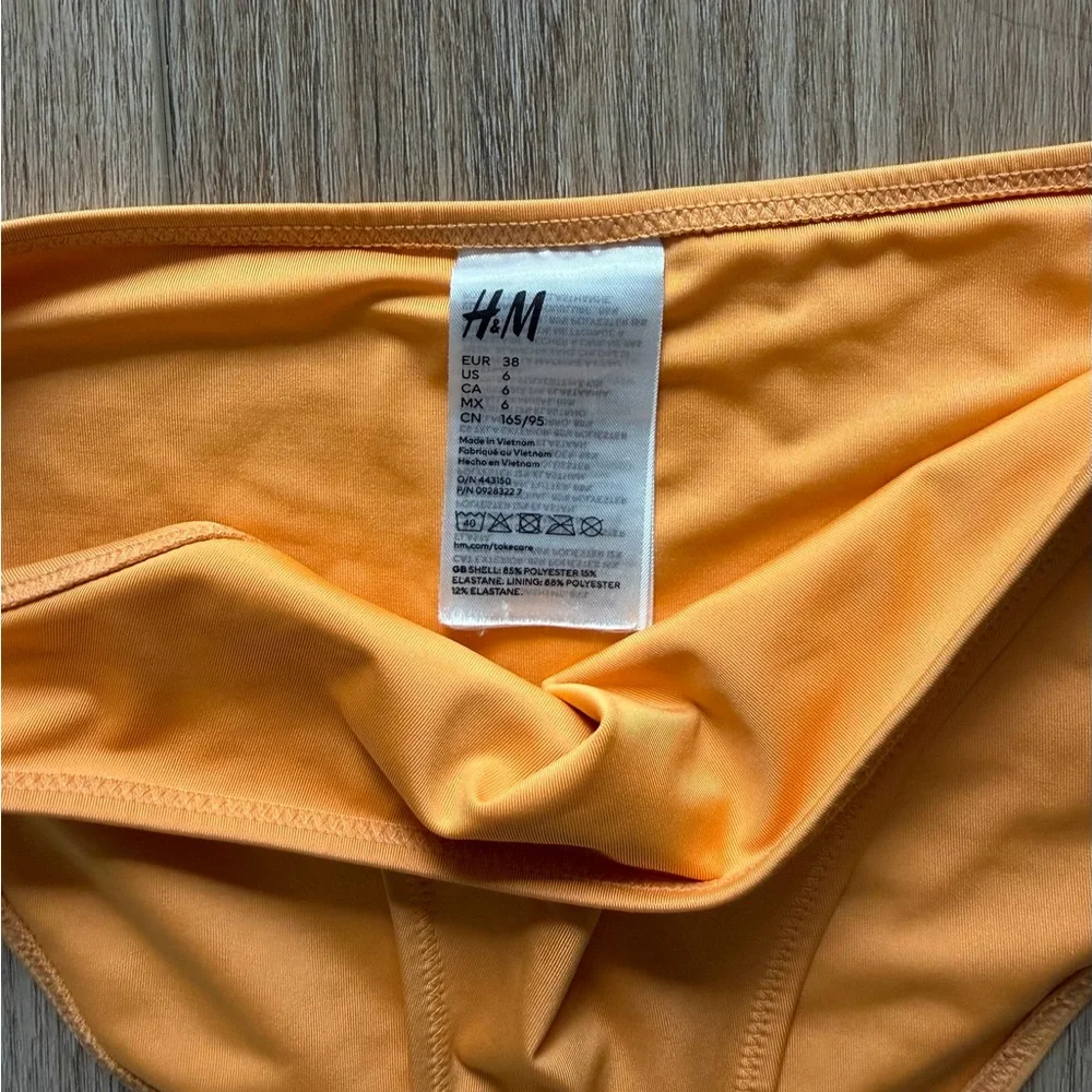 Bikini bottom orange